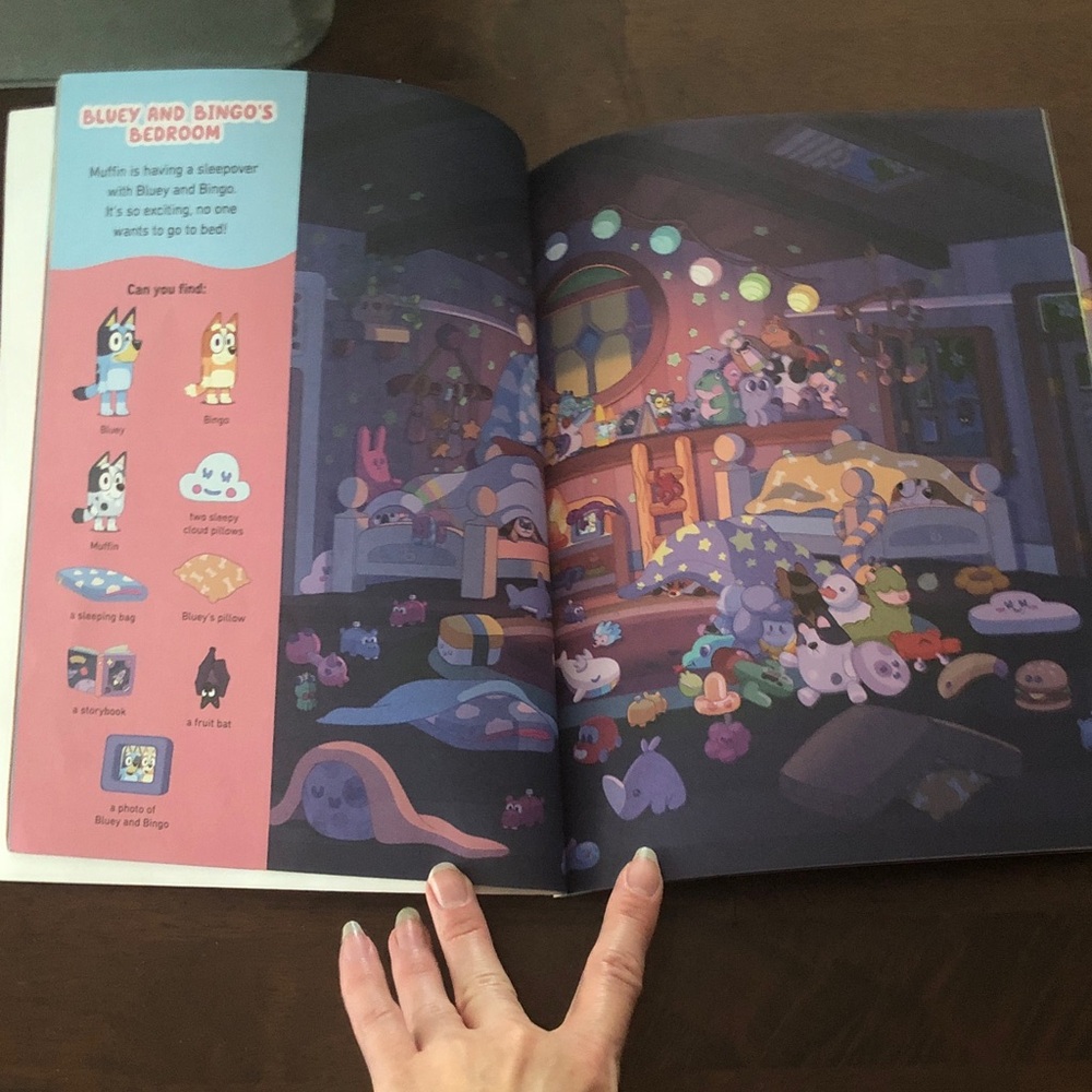 ๐๏ธโโ๏ธ Where's Bluey? & and Bluey & Bingo's Book of Scary Things Book Set - Picture 3 of 8